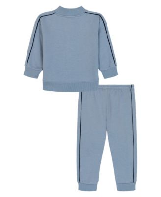 Baby Boys' Semi-Snap Sweatsuit and Joggers, 2-Piece Set
