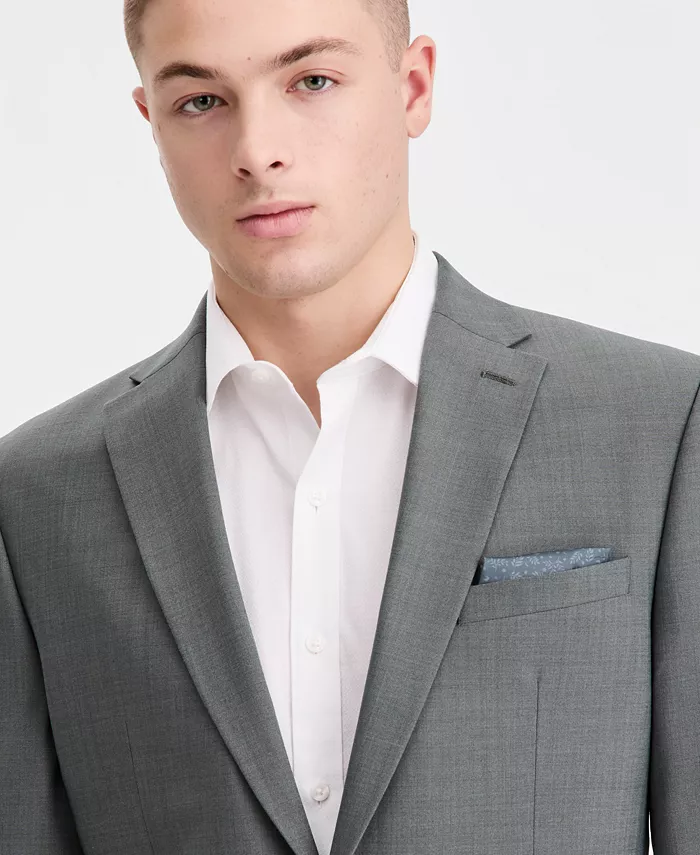 Men's Slim-Fit Wool Blend Suit Separates Jacket - thumbnail 7