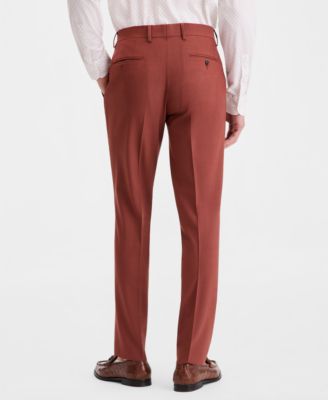 Men's Slim-Fit Wool Blend Suit Separates Pants
