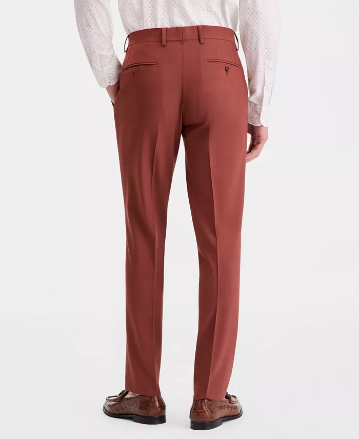 Men's Slim-Fit Wool Blend Suit Separates Pants - thumbnail 3