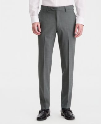 Men's Slim-Fit Wool Blend Suit Separates Pants
