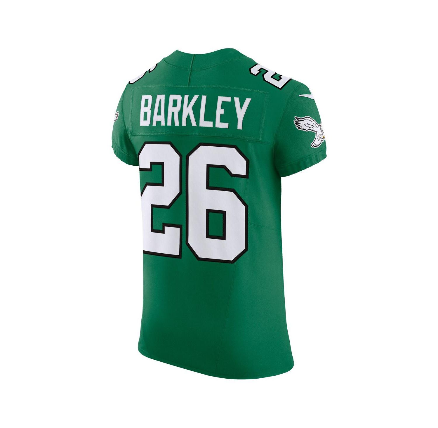 Men's Saquon Barkley Kelly Green Philadelphia Eagles Alternate Vapor F.U.S.E. Elite Jersey