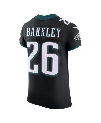 Men's Saquon Barkley Black Philadelphia Eagles Alternate Vapor F.U.S.E. Elite Jersey