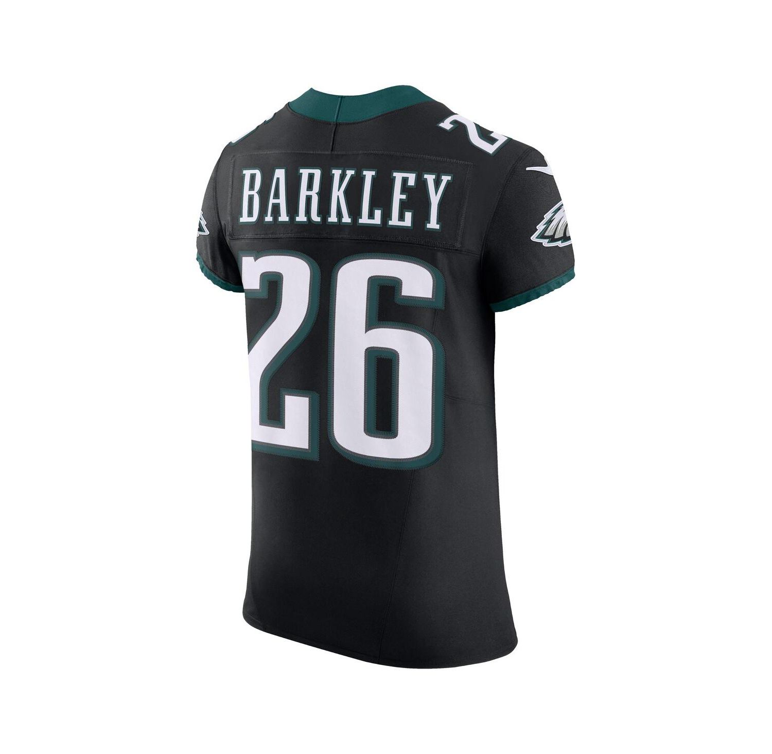 Men's Saquon Barkley Black Philadelphia Eagles Alternate Vapor F.U.S.E. Elite Jersey