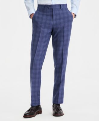 Men's Slim-Fit Linen Suit Separates Pants