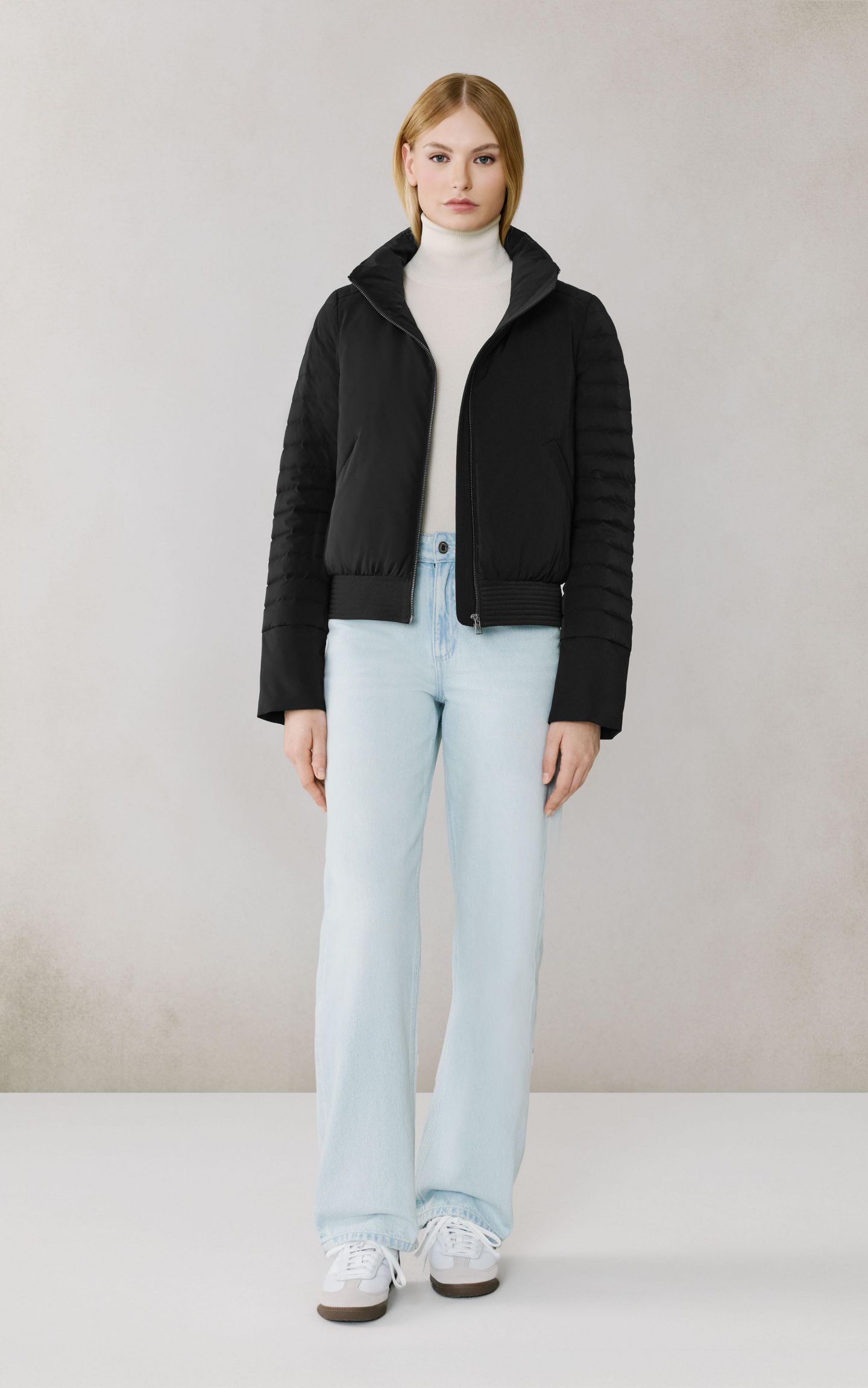 Женская куртка Soia & Kyo Isabella Down Blouson, цвет: Чёрный — фото 2