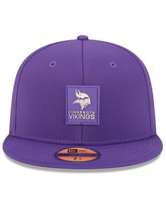 Men's Purple Minnesota Vikings 2025 Sideline 59FIFTY Fitted Hat