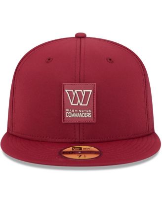 Men's Burgundy Washington Commanders 2025 Sideline 59FIFTY Fitted Hat