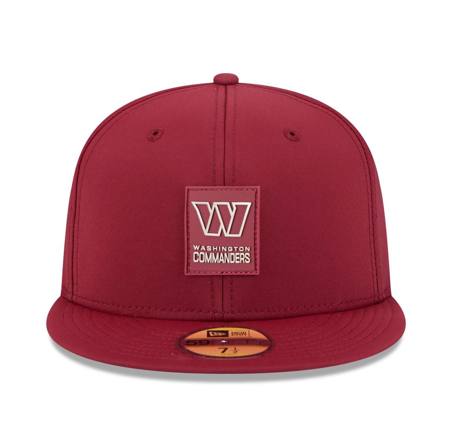 Men's Burgundy Washington Commanders 2025 Sideline 59FIFTY Fitted Hat