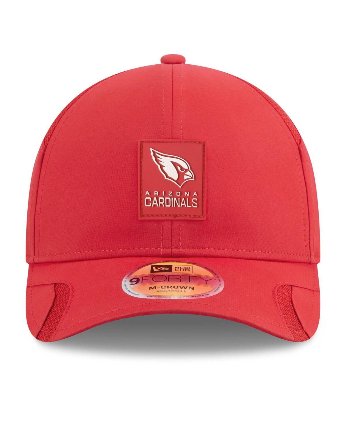 New Era Big Boys And Girls Cardinal Arizona Cardinals 2025 Sideline 9forty Adjustable Hat In Red