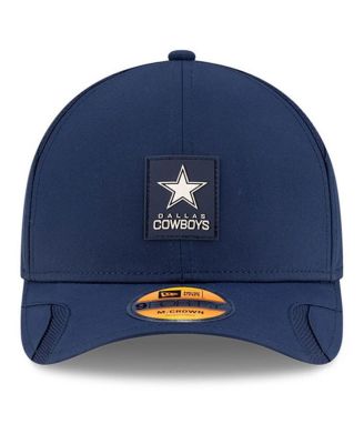 Big Boys and Girls Navy Dallas Cowboys 2025 Sideline 9FORTY Adjustable Hat
