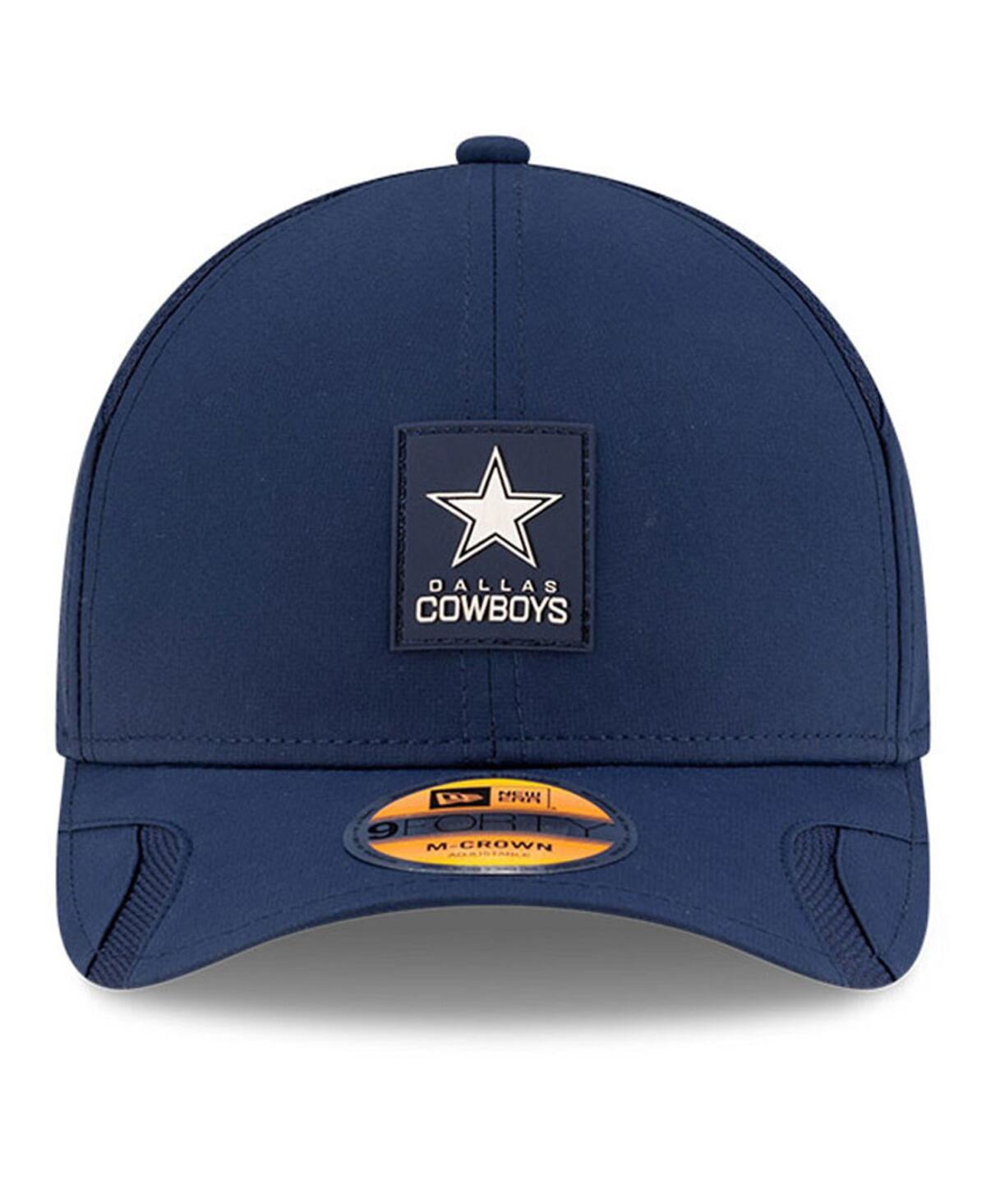New Era Big Boys And Girls Navy Dallas Cowboys 2025 Sideline 9forty Adjustable Hat In Blue