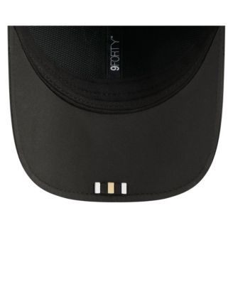 Big Boys and Girls Black New Orleans Saints 2025 Sideline 9FORTY Adjustable Hat