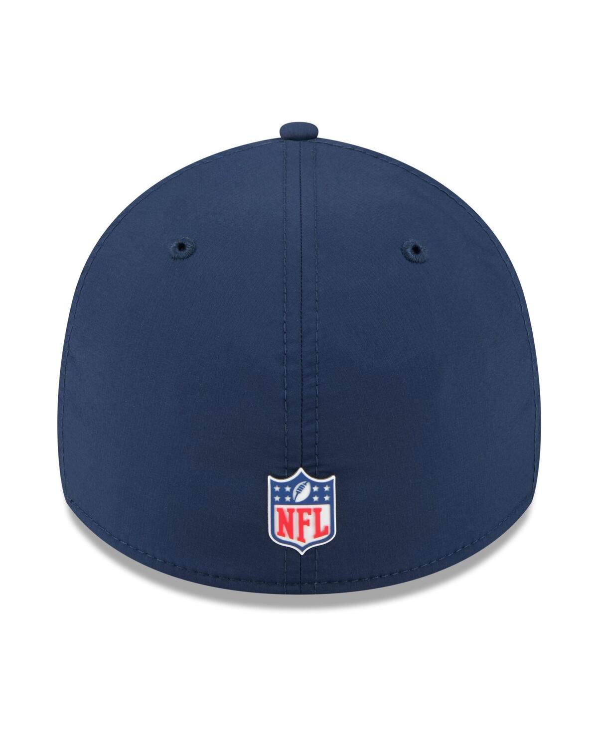 New Era Men's Navy Los Angeles Chargers 2025 Sideline 39thirty Flex Hat In Blue