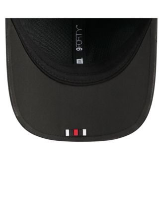 Men's Black Atlanta Falcons 2025 Sideline M-Crown 9FORTY Adjustable Hat