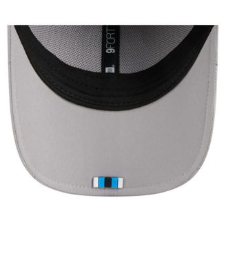 Men's Gray Carolina Panthers 2025 Sideline M-Crown 9FORTY Adjustable Hat