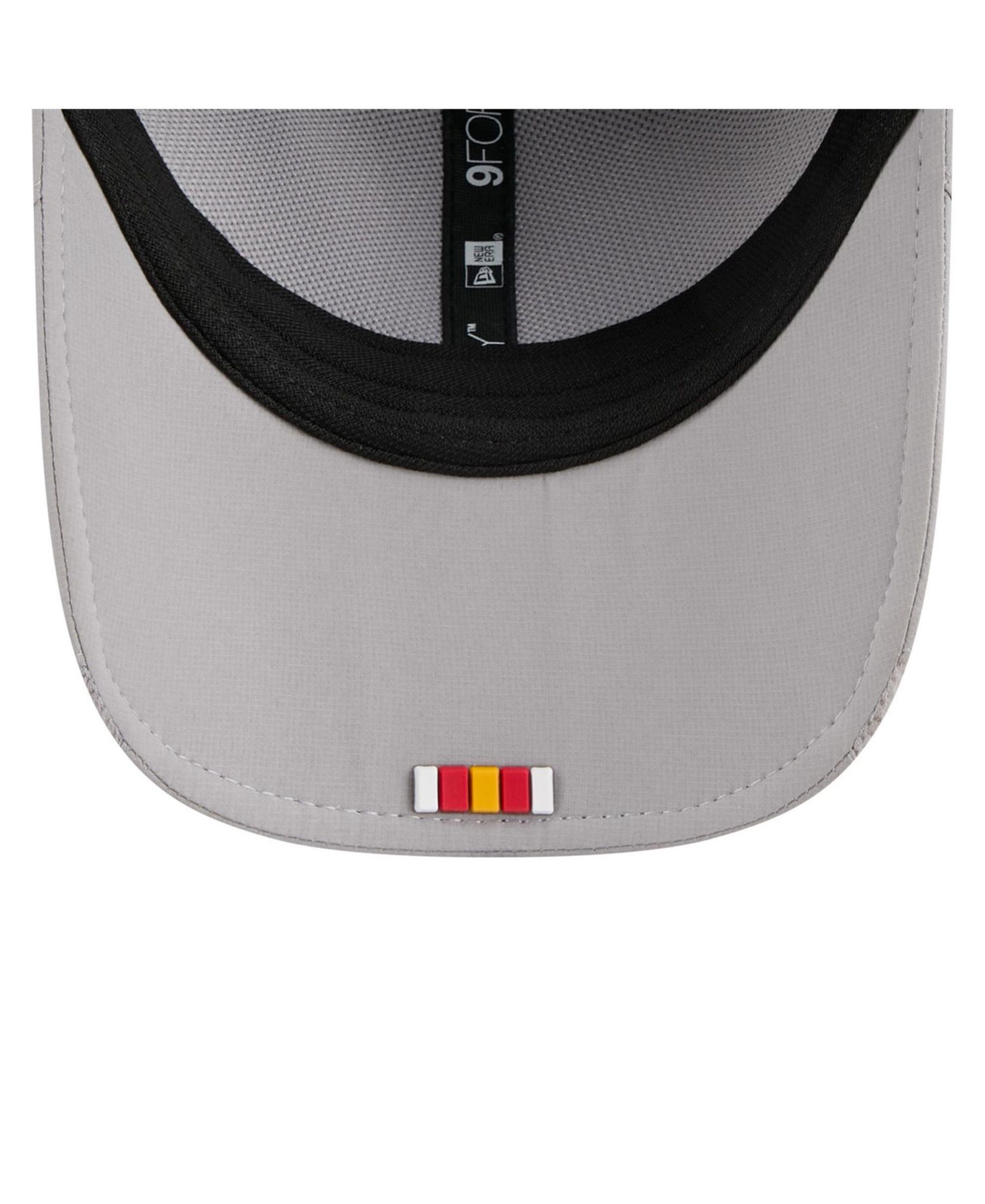 Men's Gray Kansas City Chiefs 2025 Sideline M-Crown 9FORTY Adjustable Hat
