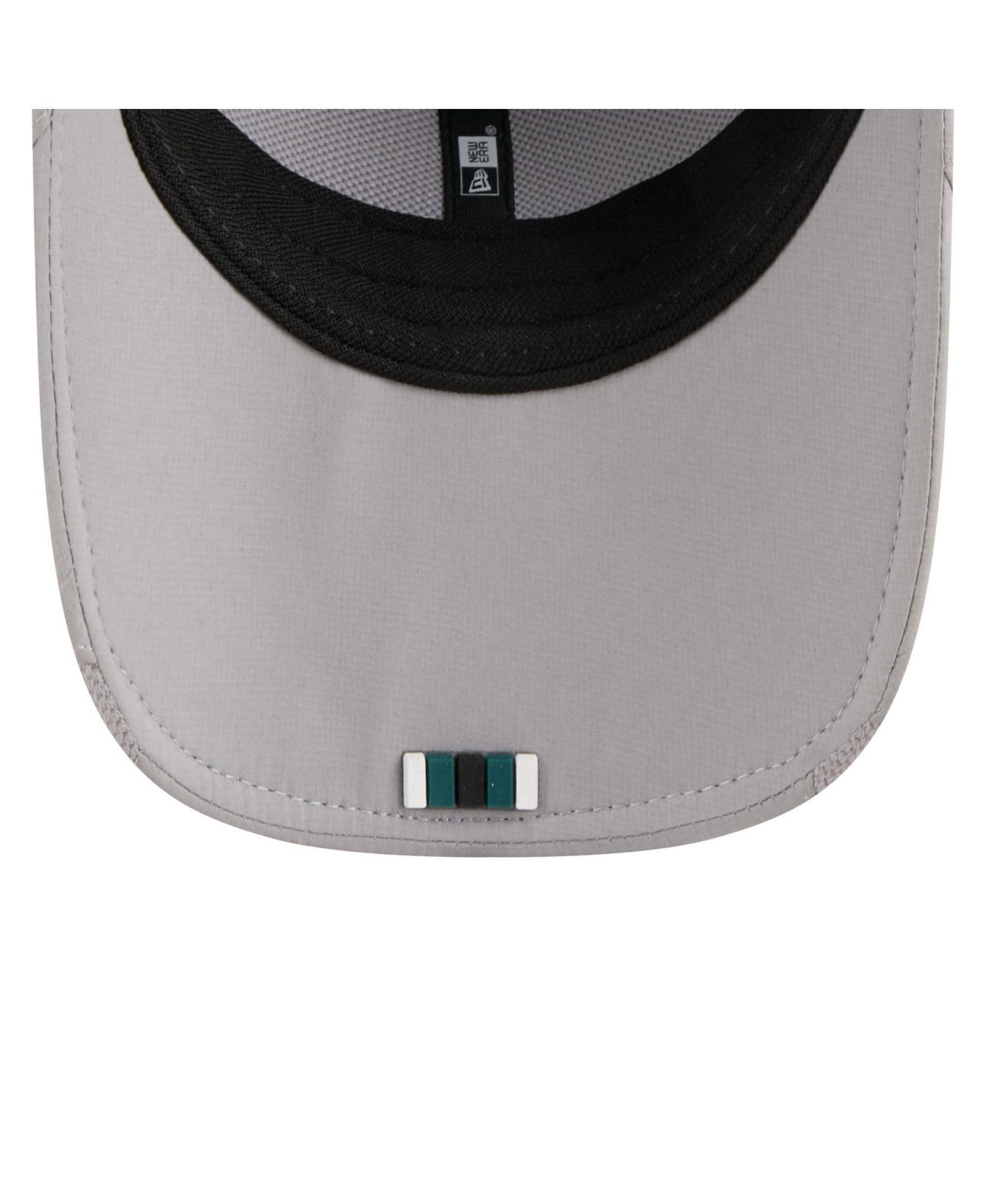 Men's Gray Philadelphia Eagles 2025 Sideline M-Crown 9FORTY Adjustable Hat