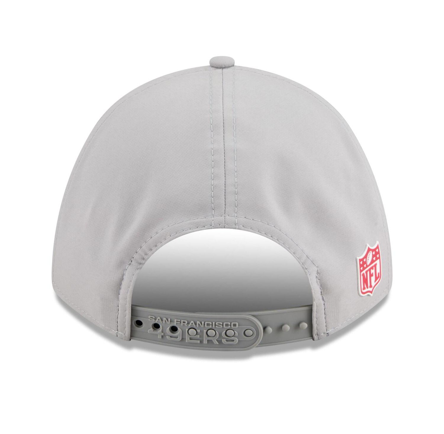 Men's Gray San Francisco 49ers 2025 Sideline M-Crown 9FORTY Adjustable Hat