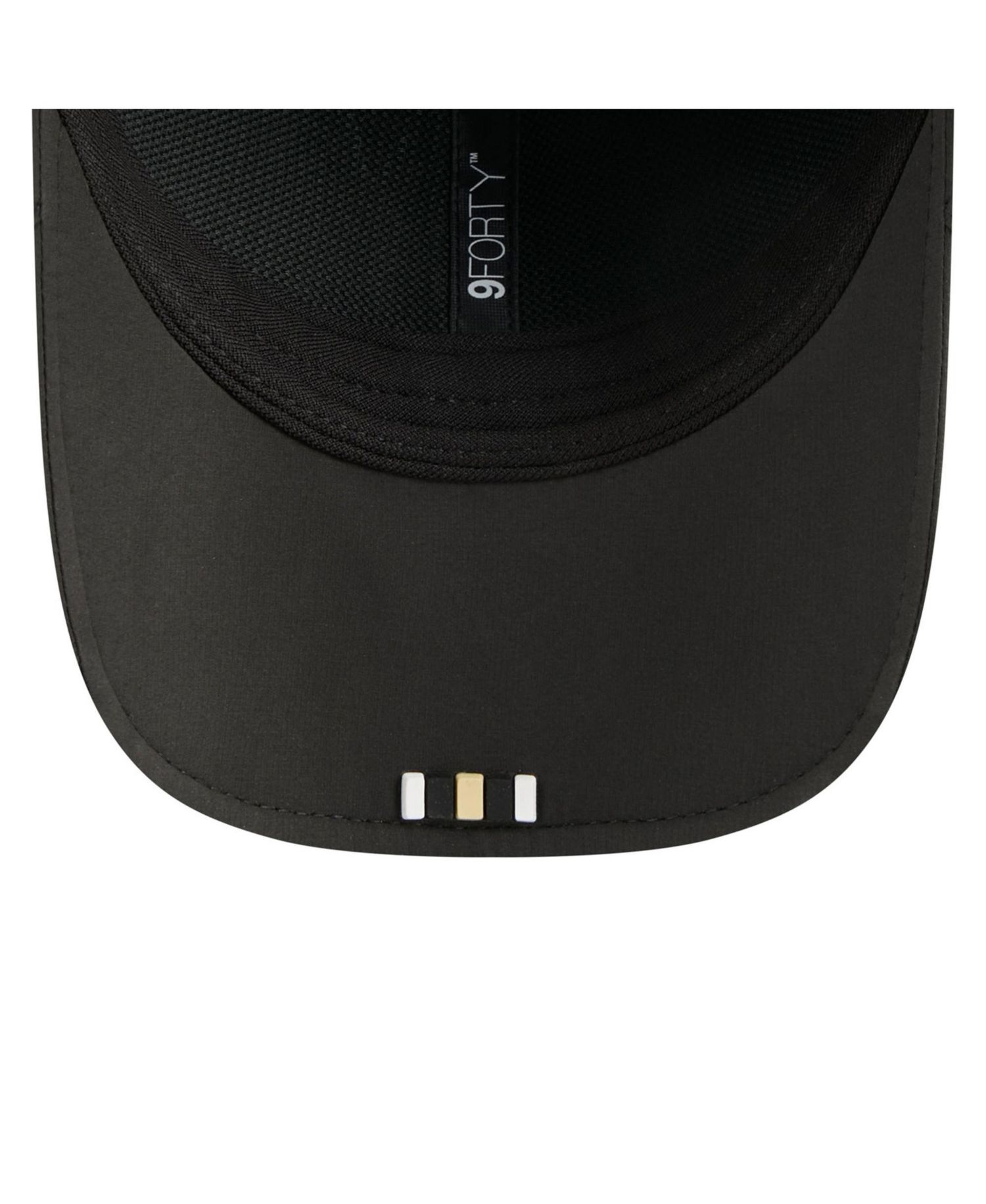 Men's Black New Orleans Saints 2025 Sideline M-Crown 9FORTY Adjustable Hat