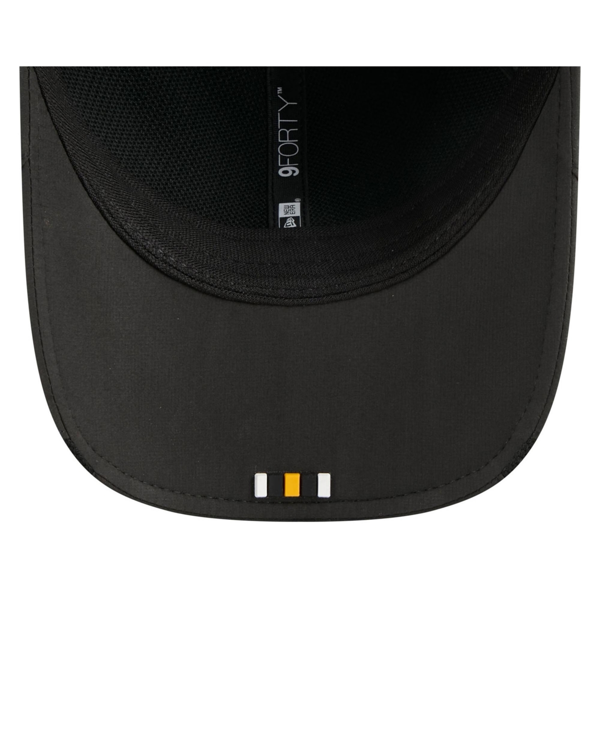New Era Men's Black Pittsburgh Steelers 2025 Sideline M-crown 9forty Adjustable Hat In Black