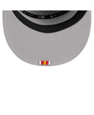 Men's Gray Kansas City Chiefs 2025 Sideline Split Panel 9FIFTY Snapback Hat