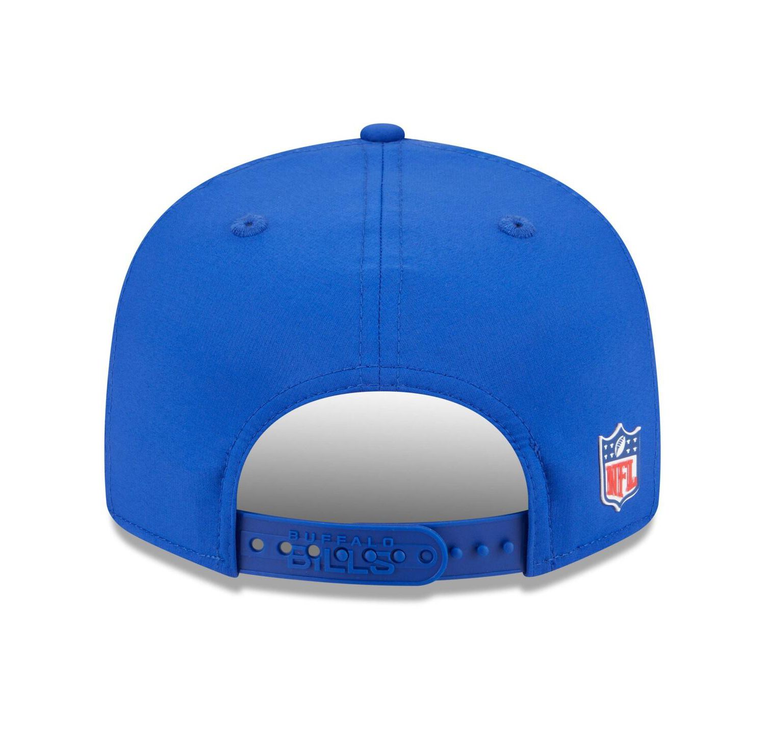 Men's Royal Buffalo Bills 2025 Sideline Throwback Split Panel 9FIFTY Snapback Hat