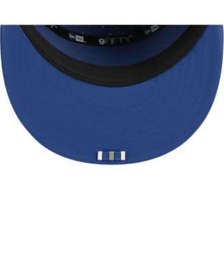 Men's Royal Indianapolis Colts 2025 Sideline Split Panel 9FIFTY Snapback Hat