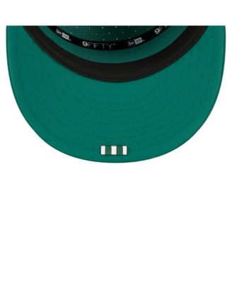 Men's Green New York Jets 2025 Sideline Split Panel 9FIFTY Snapback Hat