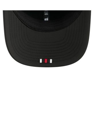 Men's Black Atlanta Falcons 2025 Sideline 9SEVENTY Trucker Adjustable Hat