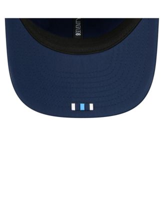 Men's Navy Tennessee Titans 2025 Sideline 9SEVENTY Trucker Adjustable Hat