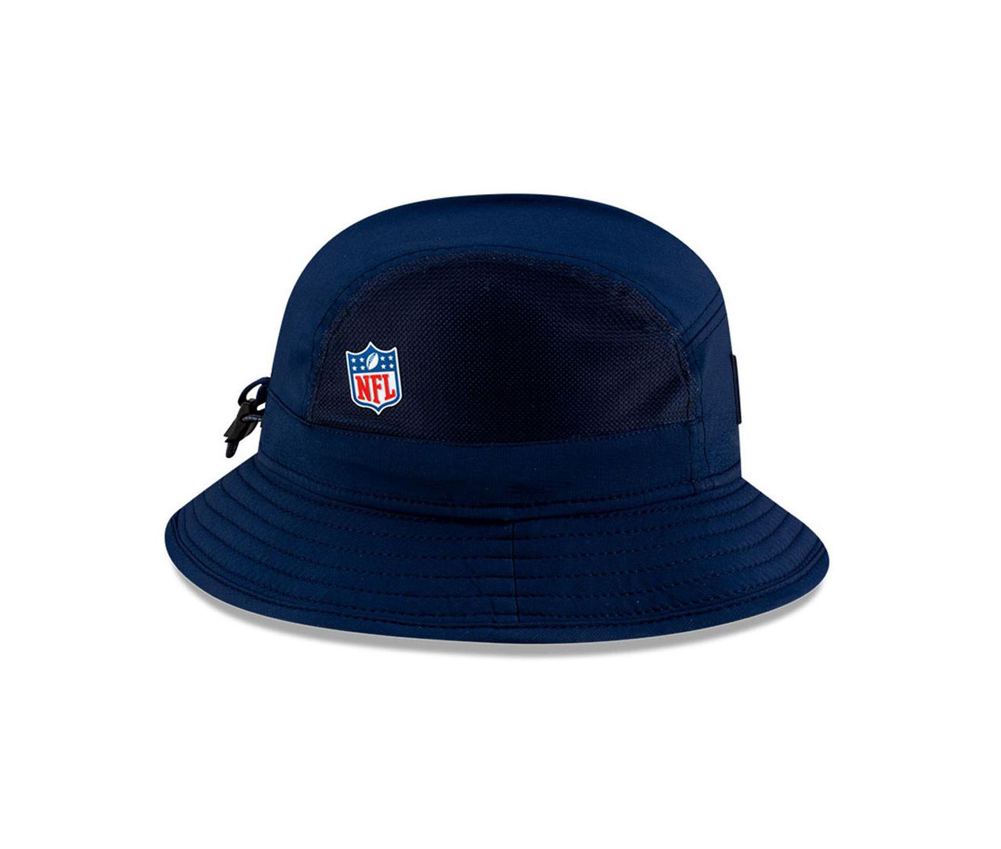 Мужская панама New Era Navy Dallas Cowboys 2025 Sideline Bucket Hat — фото 2