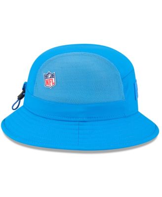 Men's Blue Detroit Lions 2025 Sideline Bucket Hat
