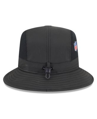 Men's Black Las Vegas Raiders 2025 Sideline Bucket Hat