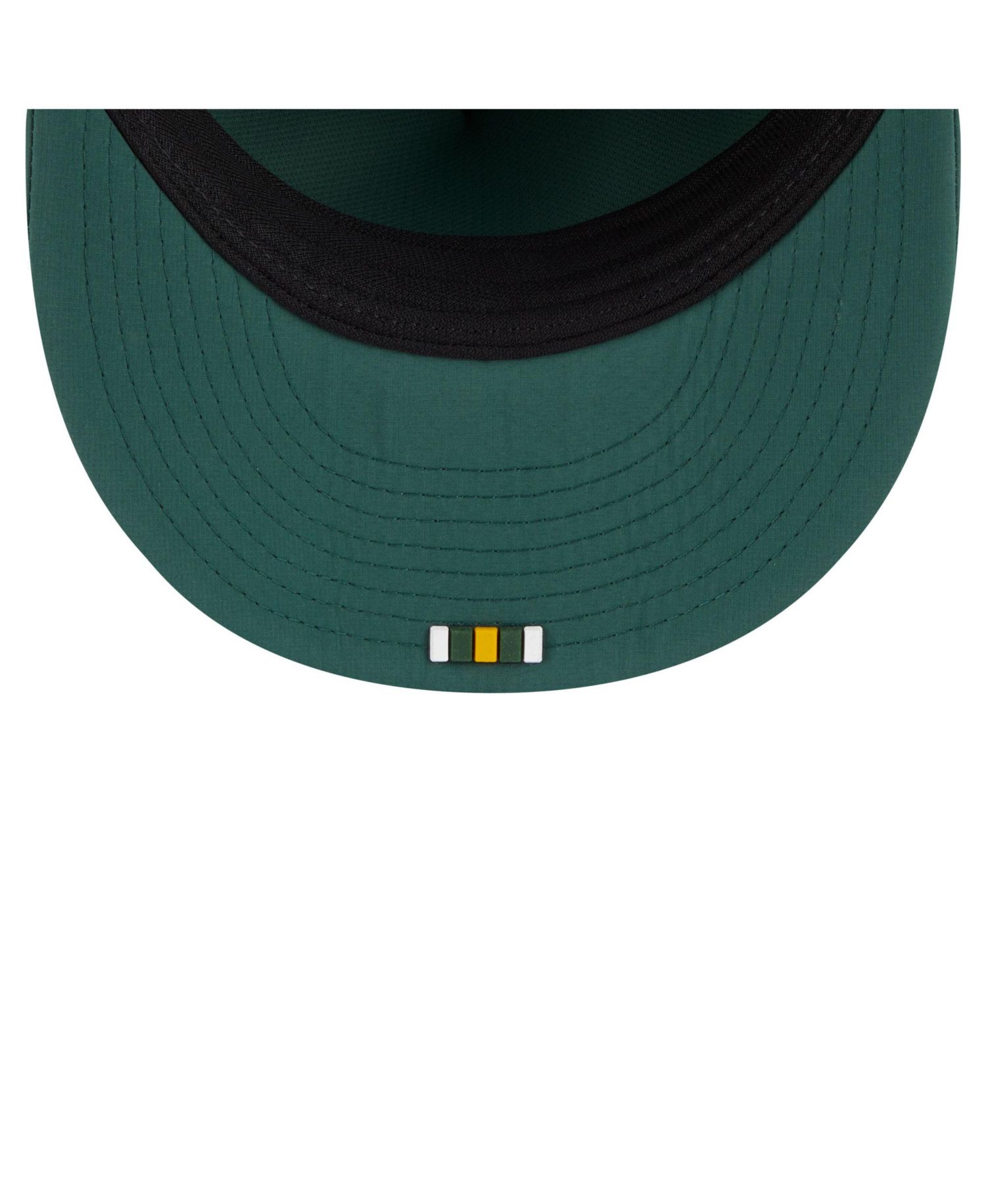 Men's Green Green Bay Packers 2025 Sideline Retro Crown 59FIFTY Fitted Hat