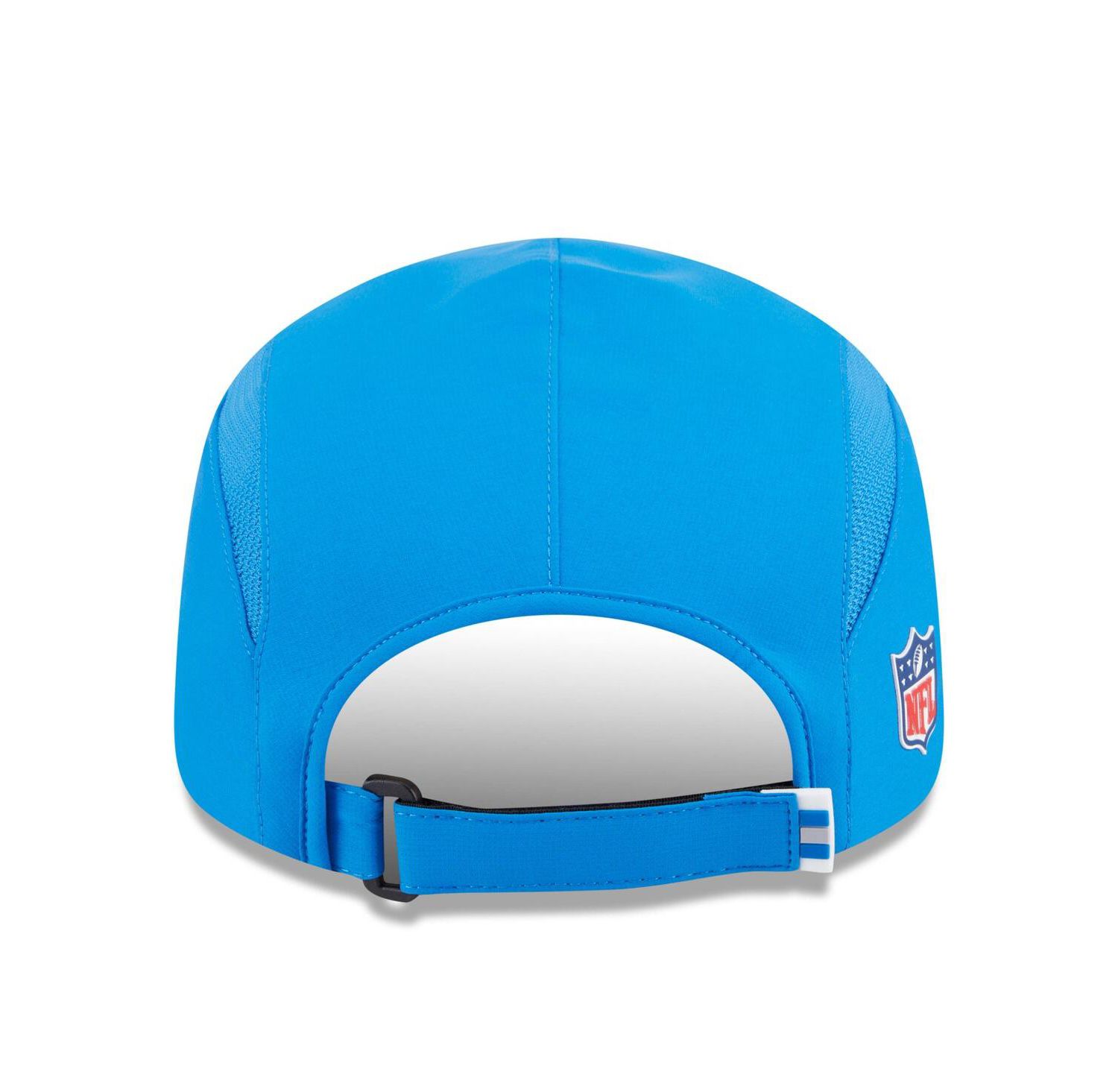 Men's Blue Detroit Lions 2025 Sideline Runner Adjustable Hat