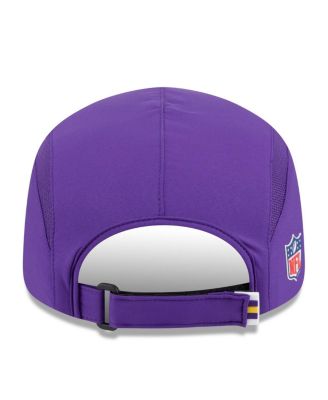 Men's Purple Minnesota Vikings 2025 Sideline Runner Adjustable Hat