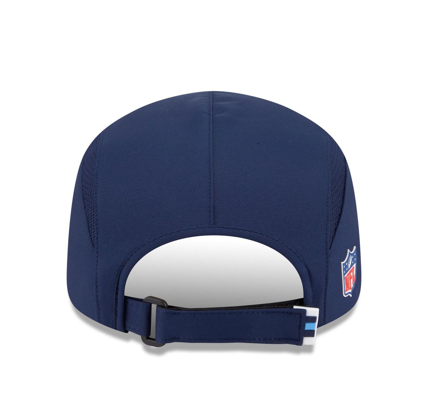 Men's Navy Tennessee Titans 2025 Sideline Runner Adjustable Hat