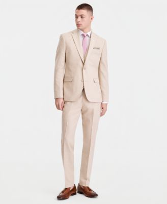 Men's Slim-Fit Linen-Blend Suit Separates, Macy's Exclusive