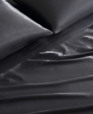 Silky Satin 3-Pc. Sheet Set, Twin