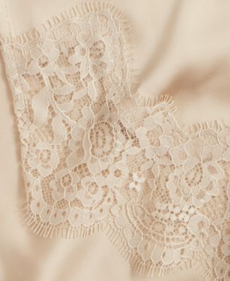 Women's Lace-Trim Cowl-Neck Sleeveless Top, Macy's Exclusive