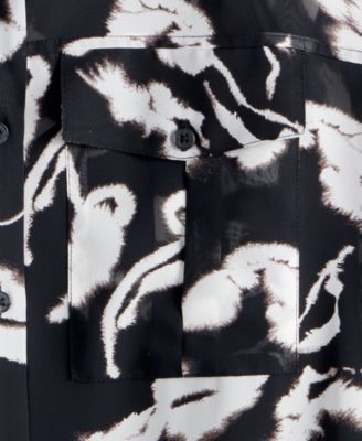 Women's Printed Long-Sleeve Blouse, Macy's Exclusive