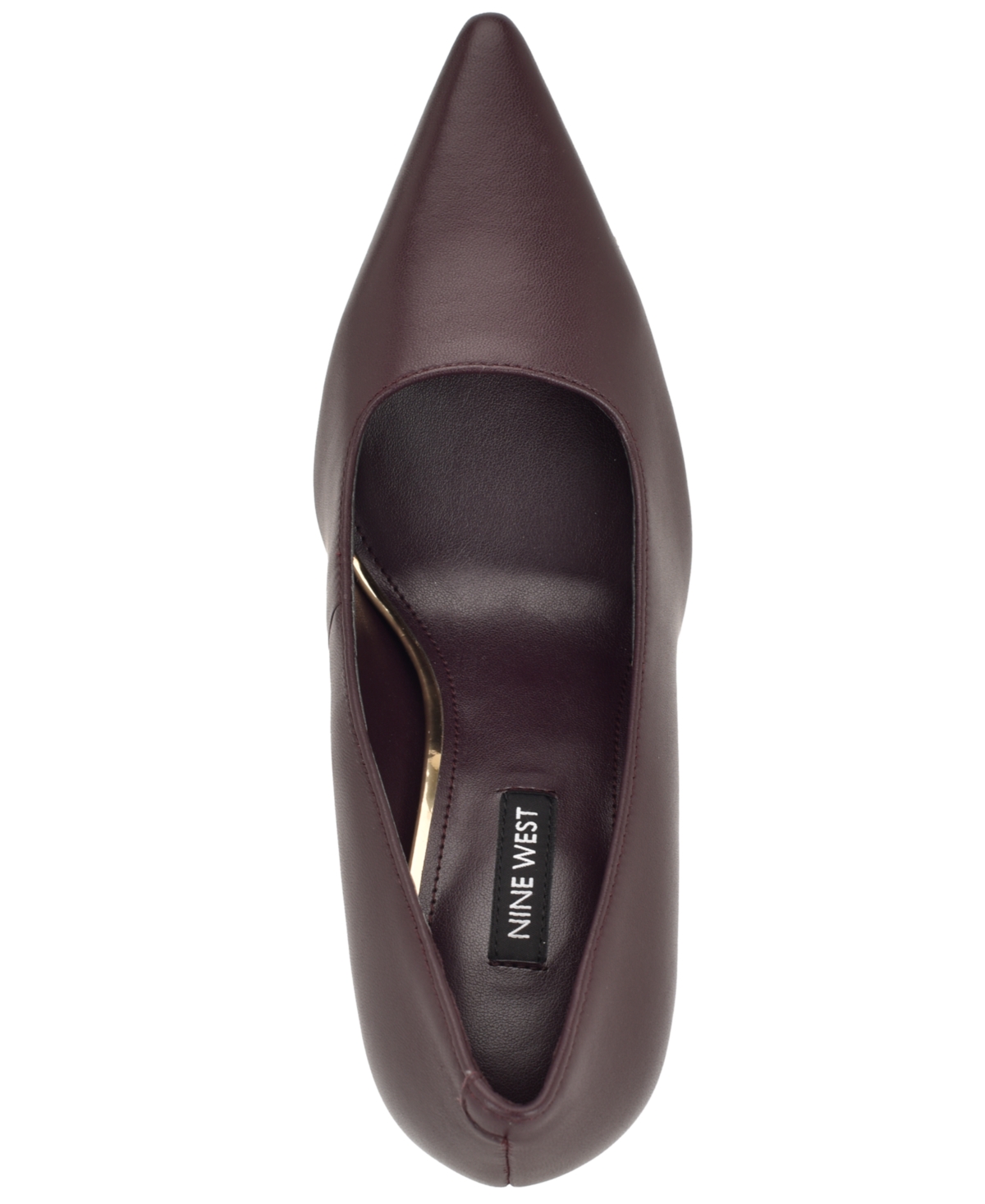 Nine West Jamiey Pointed Toe Pump In Brown