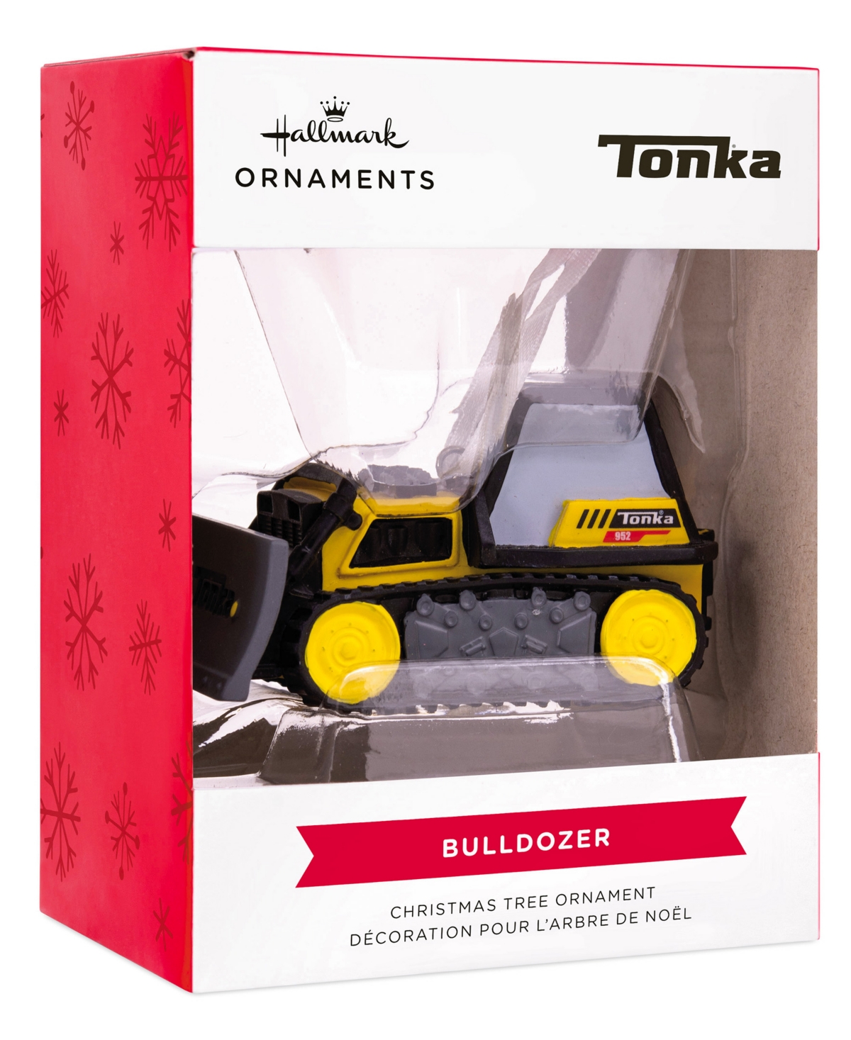 Hallmark Hasbro Tonka Bulldozer Christmas Tree Ornament In Multi