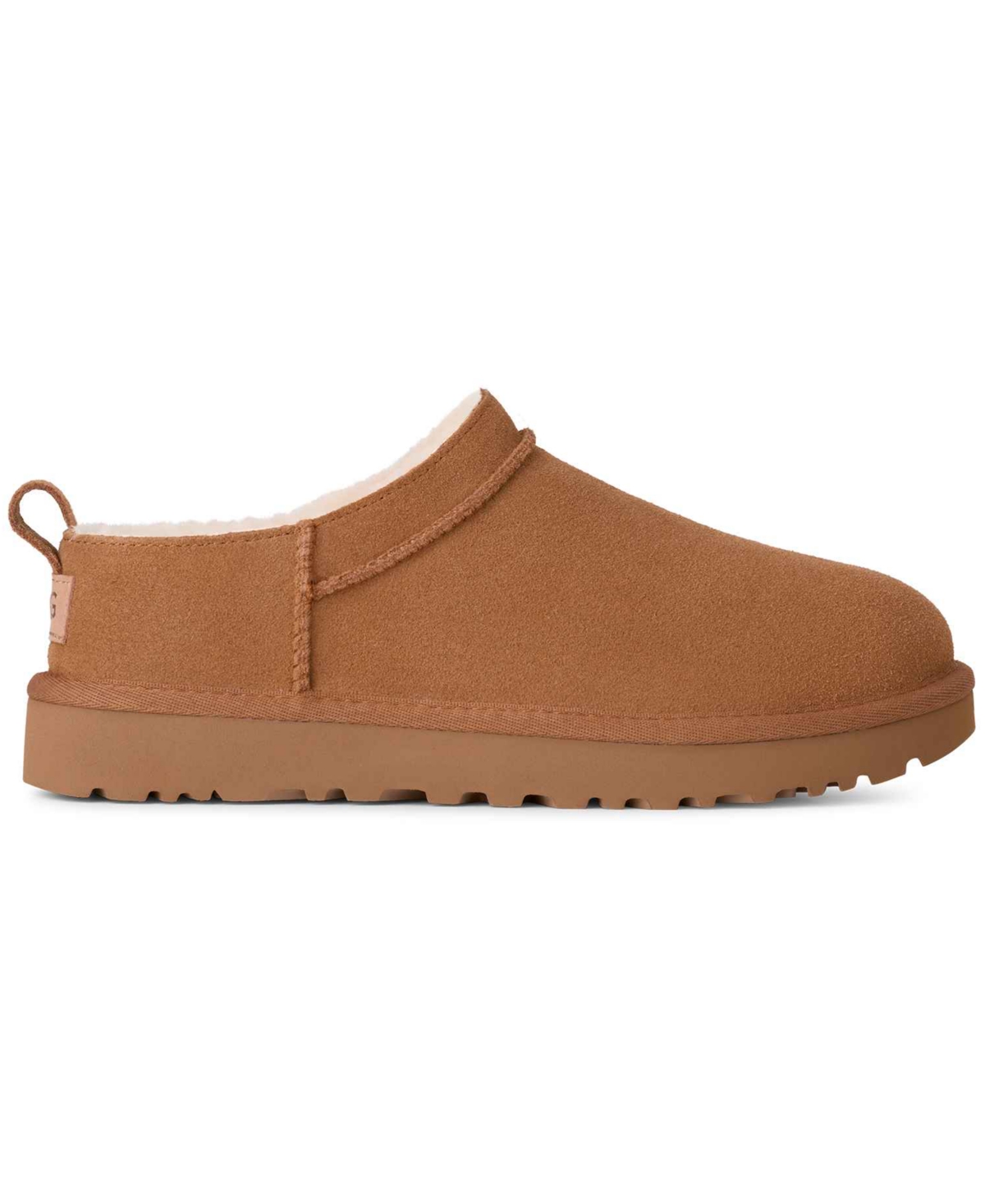 Ugg Biscuit Suede Classic Micro Slippers In Brown