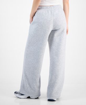 Juniors' Faux-Fur-Lined Sweatpants
