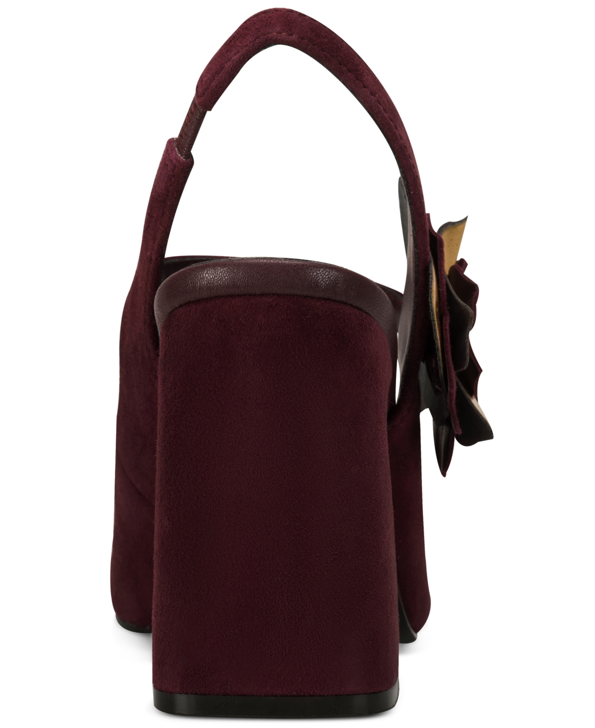 Karl Lagerfeld Pierra Slingback Pump In Burgundy