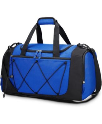Roomy Gym Bag for Men - 21 Inches Duffle Bag with Shoe Compartment, Lightweight Travel Bag for Sports, Gym & Weekend Trips