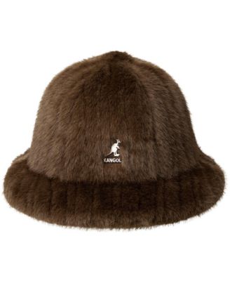 Men's Faux Fur Casual Bucket Hat