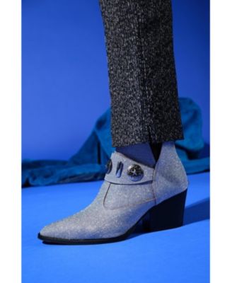 Kenda Buckle Block Heel Boot